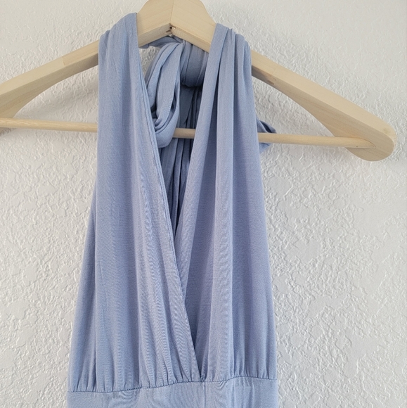 Free People Beach Light Blue Jumpsuit - Picture 14 of 16
